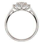 Knightsbridge Diamond Cluster Ring
