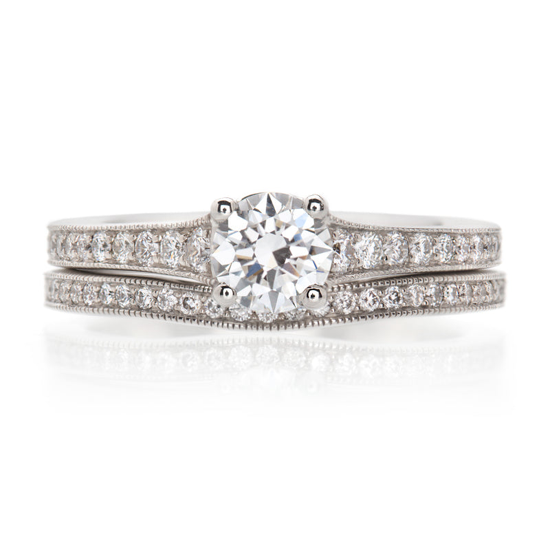 Florence Diamond Engagement & Wedding Ring Set