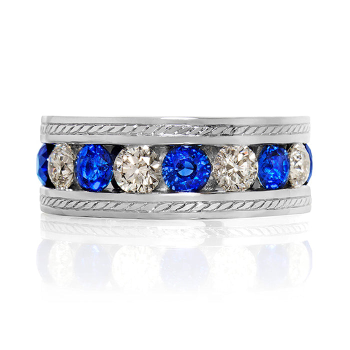 Dorset Sapphire and Diamond Ring