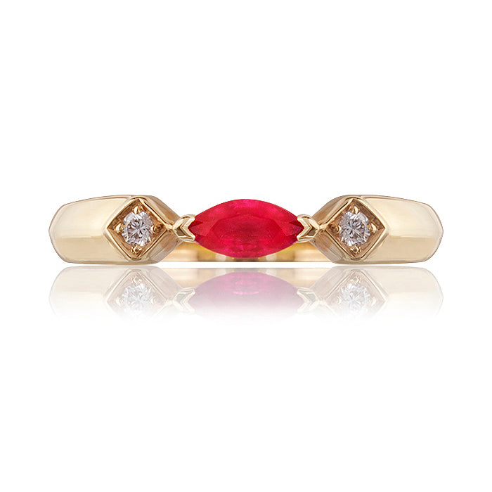 Kenilworth Ruby & Diamond Ring