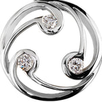 Katherine Celtic Diamond pendant