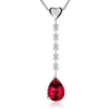 Harmony Garnet & Diamond Pendant