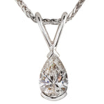 Victoria Pear Shape Diamond Pendant