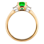 Livingstone Emerald & Diamond Ring