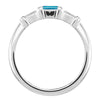 Keswick Aquamarine & Diamond Ring