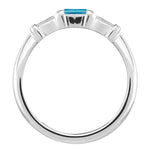 Keswick Aquamarine & Diamond Ring