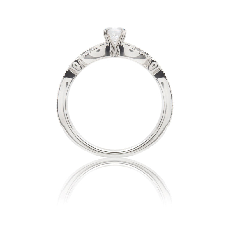 Vintage Style Leaf Ring