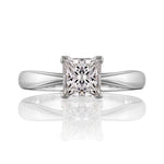 Classic Princess Cut Diamond Ring