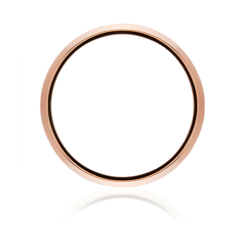 Highgate Gents Wedding Ring - Rose Gold