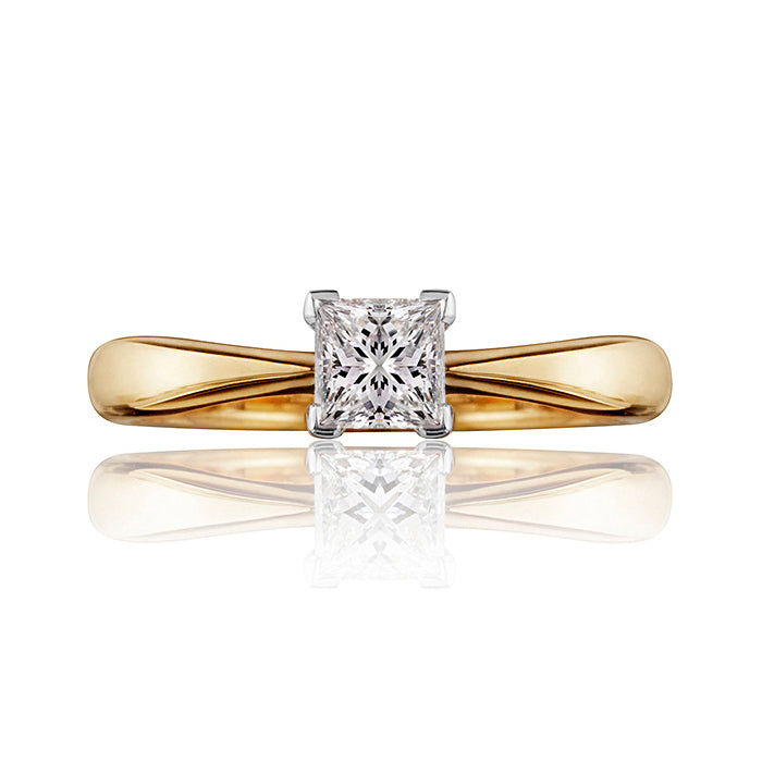 Classic Princess Cut Diamond Ring