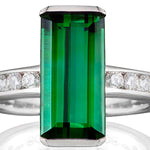Guildford Tourmaline & Diamond Ring