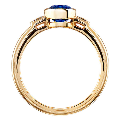 Stratford Sapphire & Diamond Ring