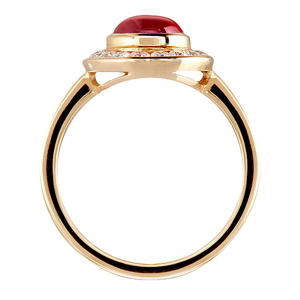 Orient Ruby & Diamond Ring
