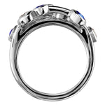 Nine Lives Sapphire & Diamond Ring