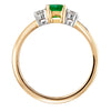Kent Emerald & Diamond Ring