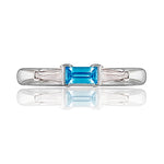 Keswick Aquamarine & Diamond Ring