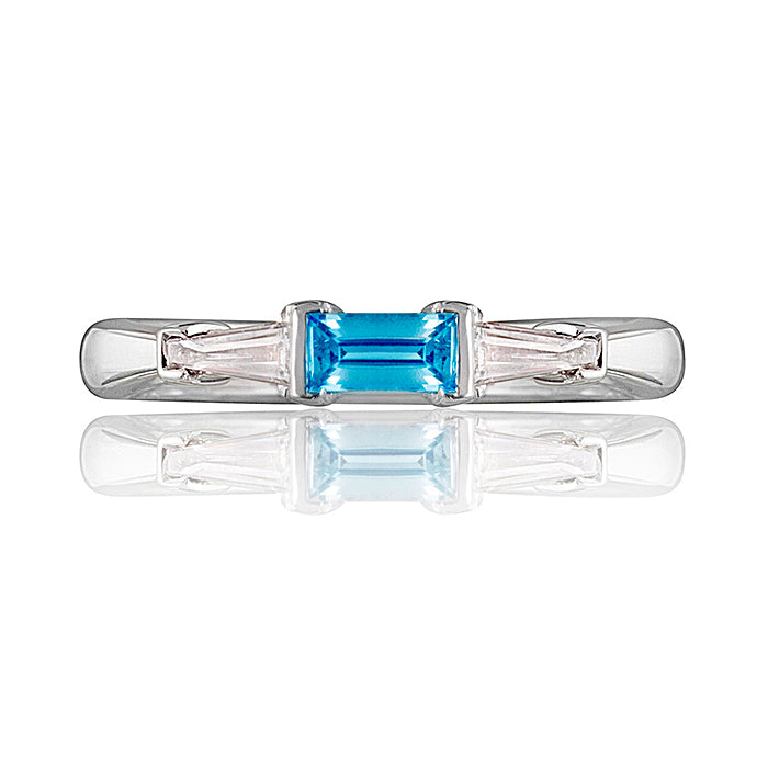 Keswick Aquamarine & Diamond Ring