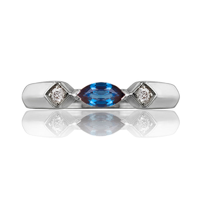 Kenilworth Sapphire & Diamond Ring