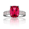 Guildford Garnet & Diamond Ring