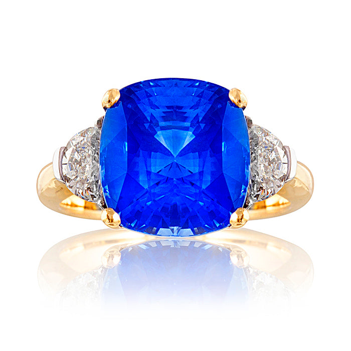 Marlborough Sapphire & Diamond Ring