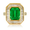 Highclere Emerald & Diamond Ring