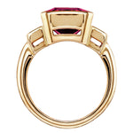 Shakespeare Tourmaline & Diamond Ring