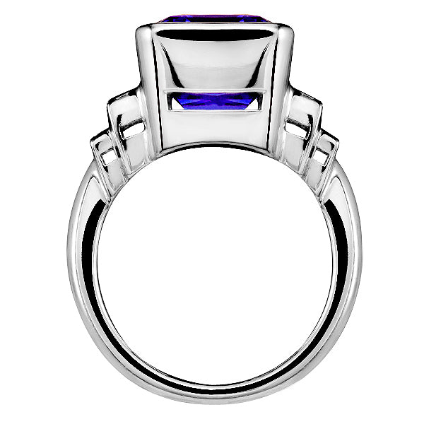 Harrogate Tanzanite & Diamond Ring