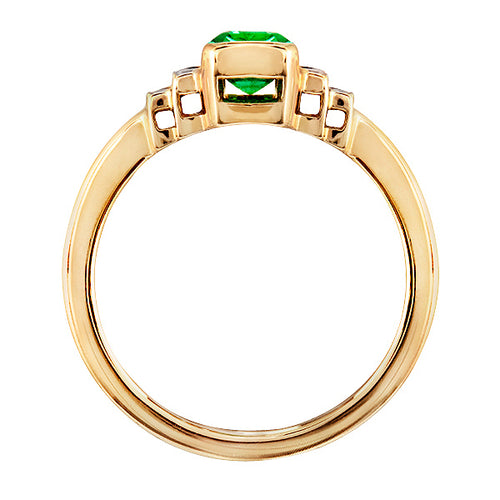 Goodwood Emerald & Diamond Ring