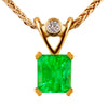 Classic Emerald Pendant