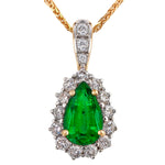Cavendish Emerald & Diamond Pendant