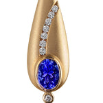 Tanzanite & Diamond Pendant
