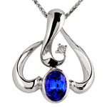 Alice Sapphire & Diamond Necklace