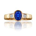 Stratford Sapphire & Diamond Ring