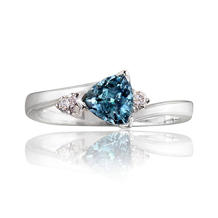 Constellation Aquamarine & Diamond Ring