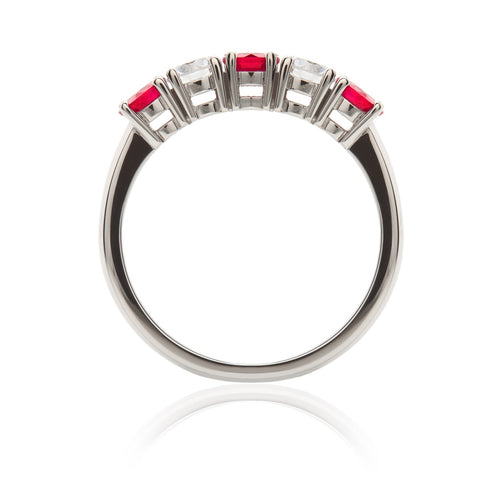 Symphony Ruby & Diamond Ring