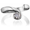 Tendril Platinum Diamond Ring