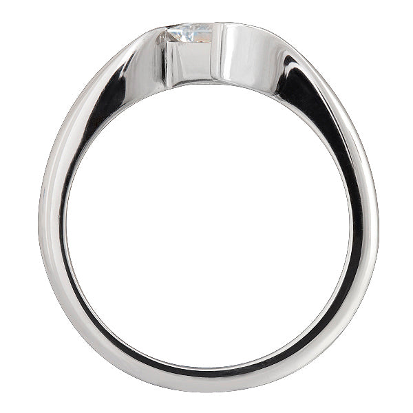 Sonata Twist Princess Cut Diamond Ring