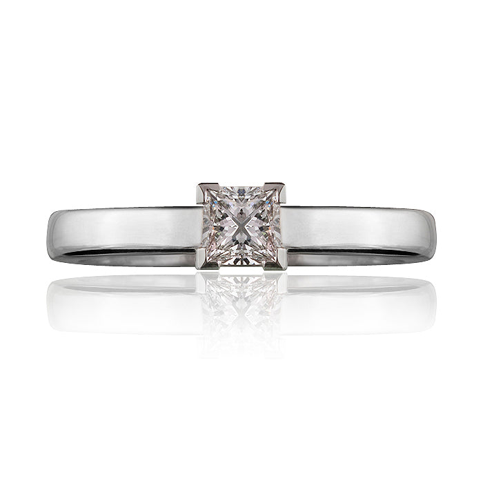 Victoria Princess Cut Diamond Ring