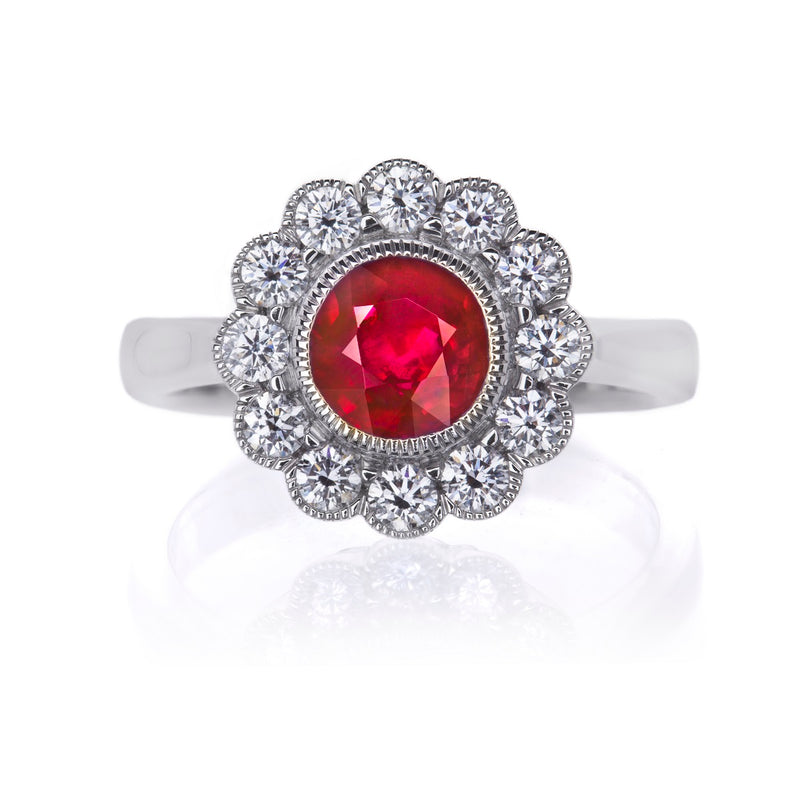 Chatsworth Ruby & Diamond Ring