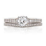 Florence Diamond Engagement & Wedding Ring Set