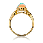 Newbury Opal & Diamond Ring