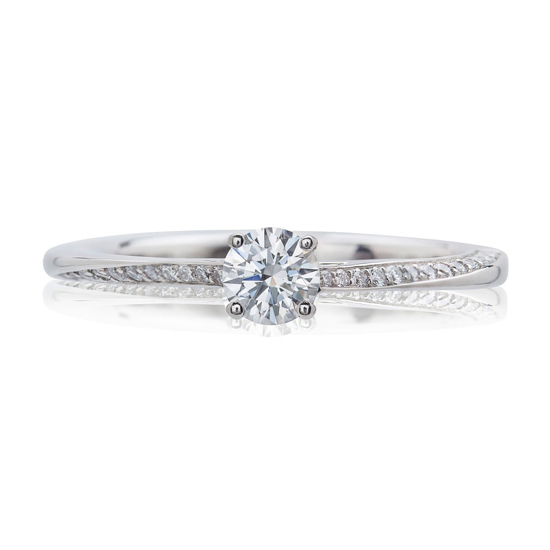 Amalfi Platinum & Diamond Ring