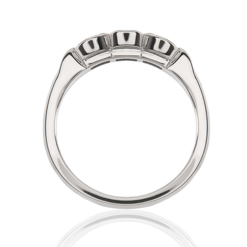 Platinum Three Stone Elgin Diamond Ring