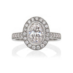 Oval Diamond Grand Heritage Ring