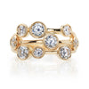 Nine Lives 18 carat Gold & Diamond Ring
