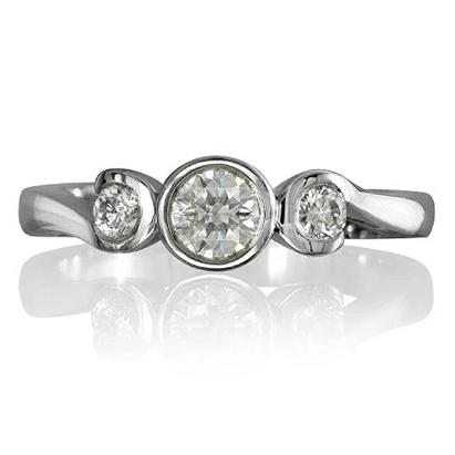Mayfair Trilogy Diamond Ring