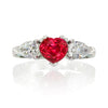 Romance Ruby & Diamond Ring