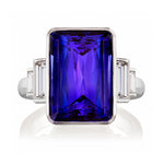 Harrogate Tanzanite & Diamond Ring