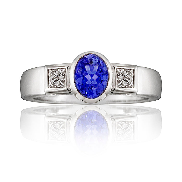 Stratford Tanzanite & Diamond Ring